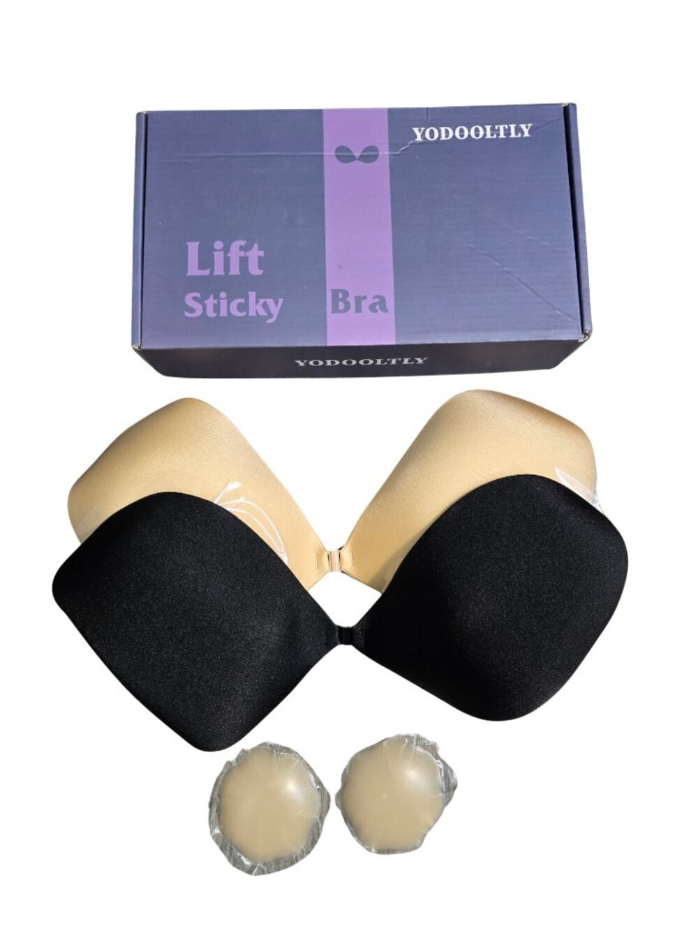 NIP | Strapless Adhesive Lift Sticky Bra Combo Set Size F
